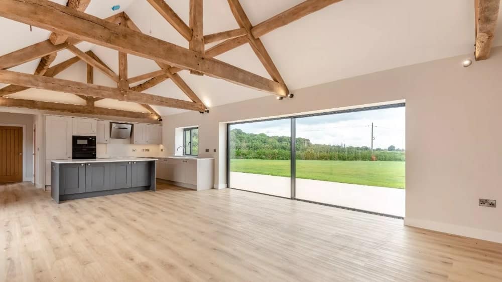 Open plan traditional kitchen  Open plan traditional kitchen