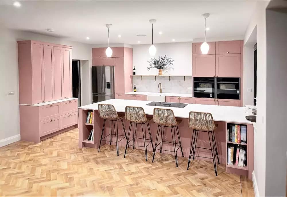 Painted-Kitchen - Copy-min Pink Painted Kitchen