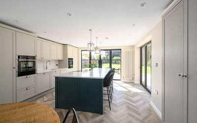 Chelmsford Shaker 002 Kesseler Feature: A Modern Shaker Kitchen For An Extension