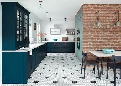 classic modern madison marine light teal kitchen hero min Kesseler huntley painted shaker kitchen