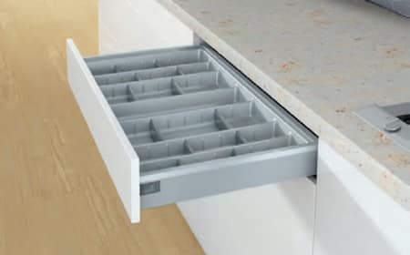 1 Black Handleless Designer Kitchen