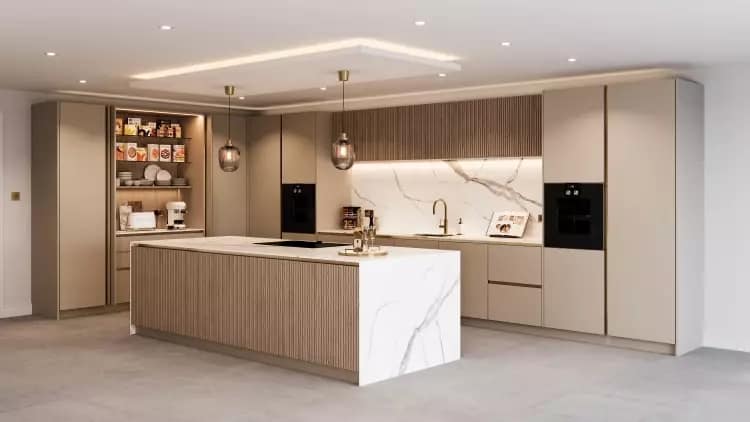 Luxury kitchen with island Luxury kitchen with island