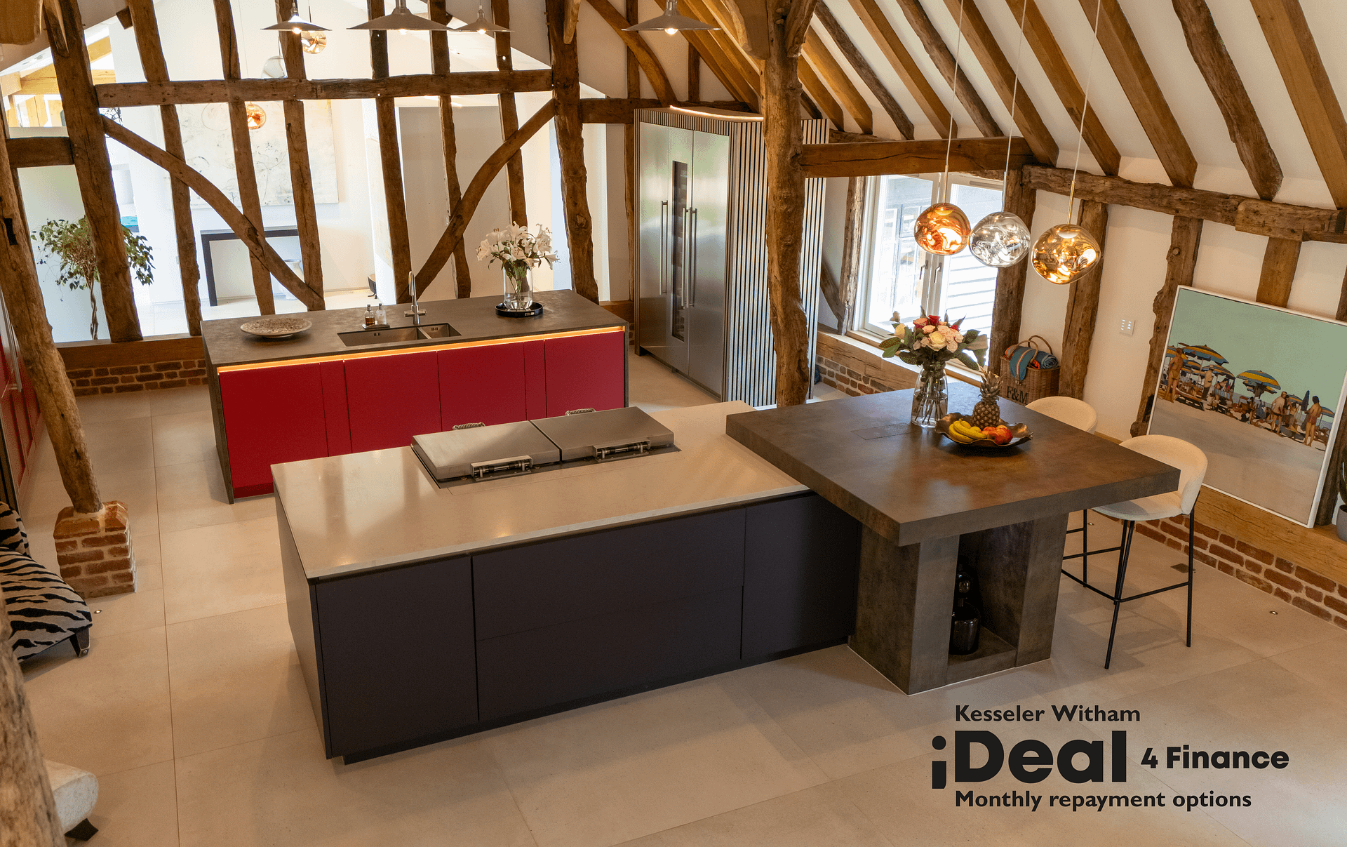 Copy of Kesseler-Kitchen-039 Luxury modern kitchen with island